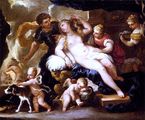  Luca Giordano Venus And Mars - Canvas Art Print