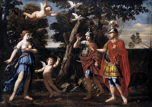  Giacinto Gimignani Venus Appearing to Aeneas and Achates - Canvas Art Print