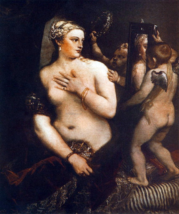  Titian Venus at her Toilet - Canvas Art Print