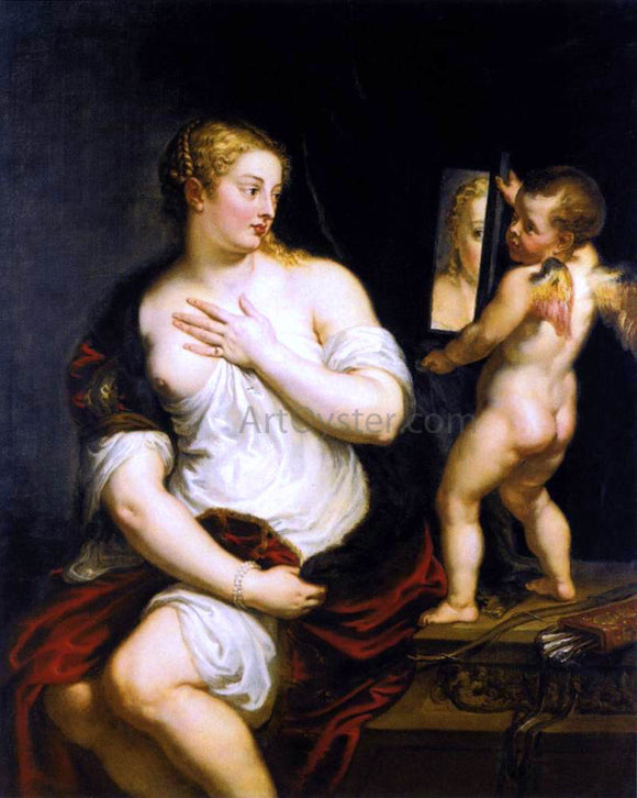  Peter Paul Rubens Venus at her Toilet - Canvas Art Print