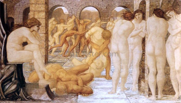  Sir Edward Burne-Jones Venus Discordia - Canvas Art Print
