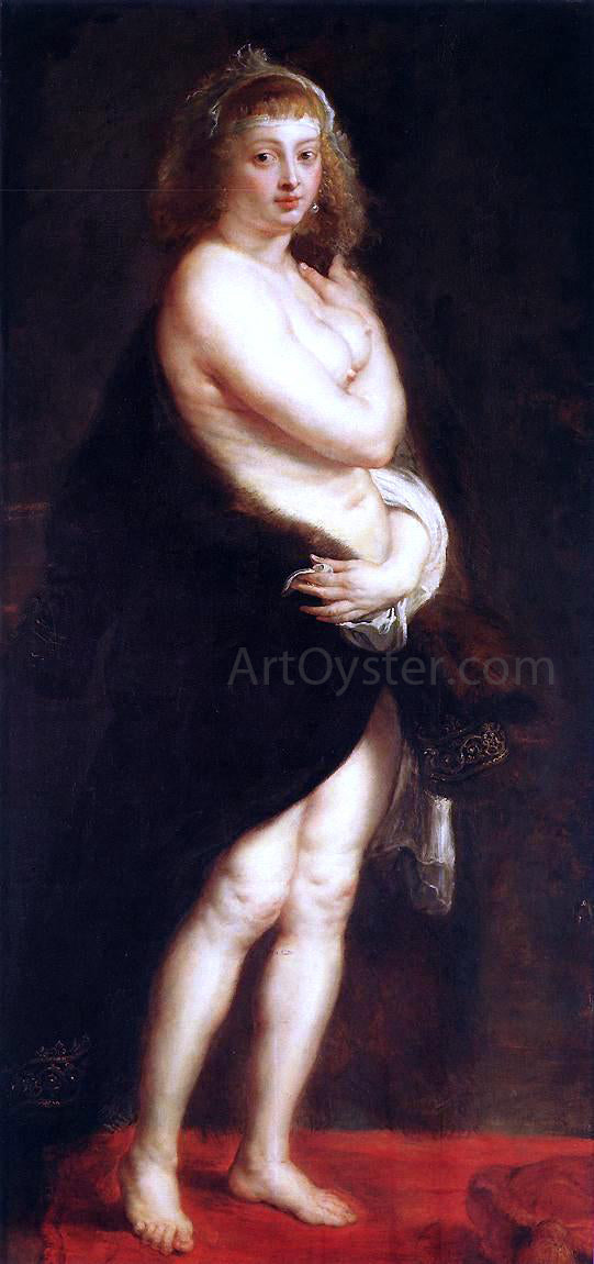  Peter Paul Rubens Venus in Fur-Coat - Canvas Art Print
