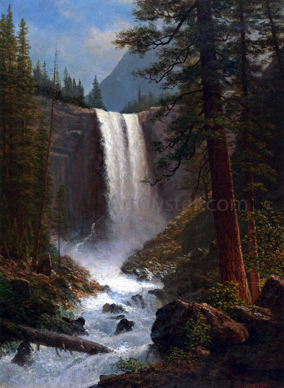  Albert Bierstadt Vernal Falls - Canvas Art Print