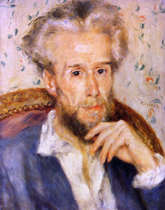  Pierre Auguste Renoir Victor Chocquet - Canvas Art Print