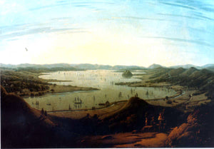  Robert Salmon View Down the Clyde - Canvas Art Print