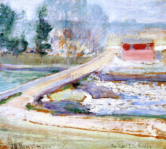  John Twachtman View from the Holley House - Canvas Art Print