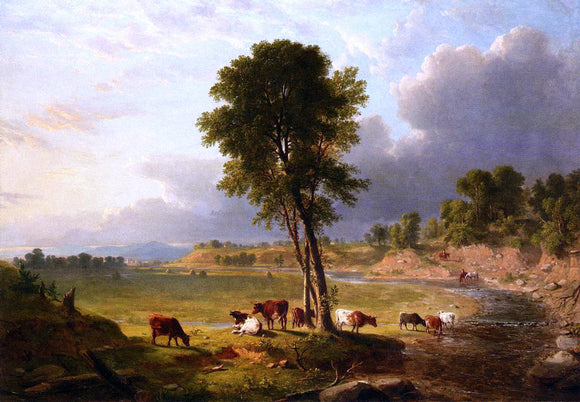  Asher Brown Durand View in the Catskills - Canvas Art Print