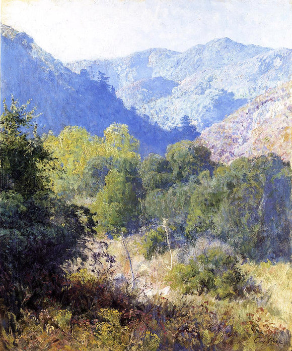  Guy Orlando Rose View in the San Gabriel Mountains - Canvas Art Print
