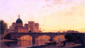  Jr. Samuel Colman View of Alexandria - Canvas Art Print