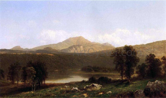  David Johnson View of Mt. Lafayette, New Hampshire - Canvas Art Print