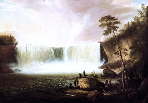  Alvan Fisher View of Niagara Falls (no.1) - Canvas Art Print