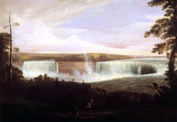  Alvan Fisher View of Niagara Falls (no.2) - Canvas Art Print