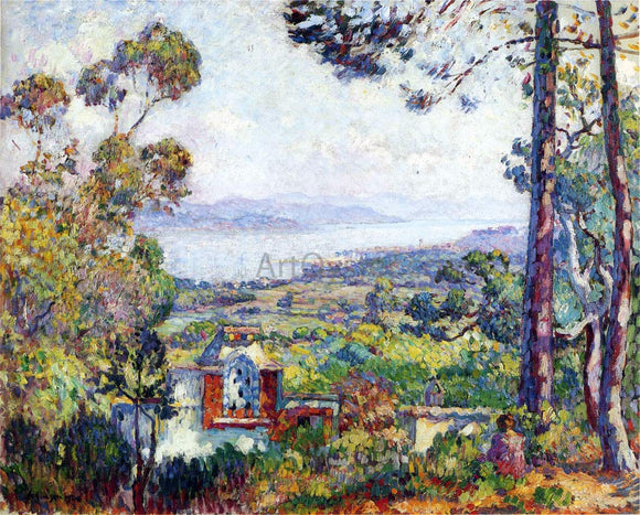  Henri Lebasque View of Saint Tropez - Canvas Art Print