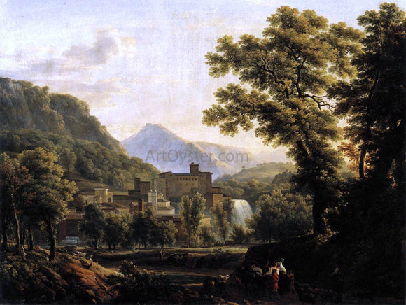  Jean-Joseph-Xavier Bidauld View of the Isle of Sora - Canvas Art Print