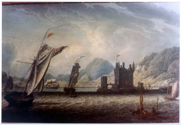  Robert Salmon View of the Scottish Coast - Canvas Art Print