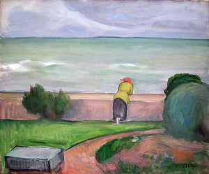  Henri Lebasque View of the Sea - Canvas Art Print