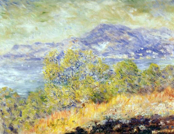  Claude Oscar Monet View Taken near Ventimiglia - Canvas Art Print