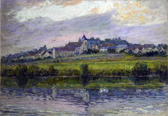  Henri Lebasque Village by the River - Canvas Art Print