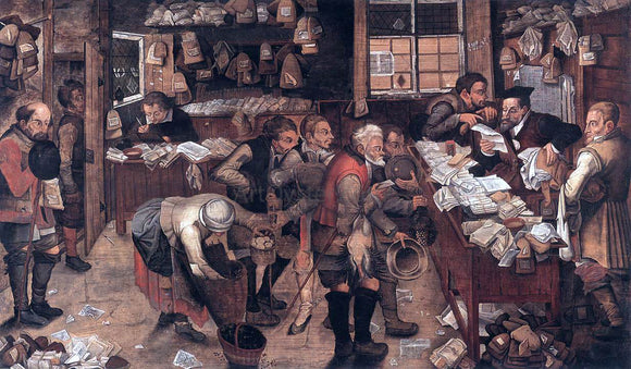  The Younger Pieter Brueghel Village Lawyer - Canvas Art Print