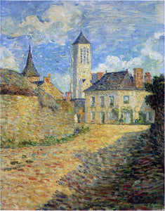  Henri Lebasque Village of Champigne - Canvas Art Print
