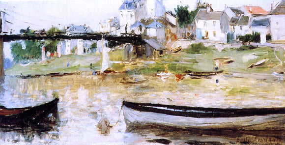  Berthe Morisot Villenueve-la-Garenne - Canvas Art Print