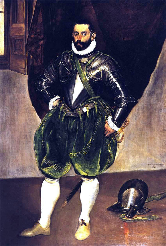  El Greco Vincenzo Anastagi - Canvas Art Print