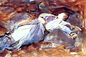  John Singer Sargent Violet Sleeping - Canvas Art Print