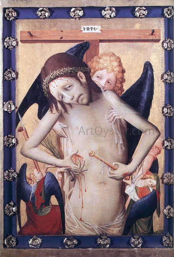  Master Francke Vir Dolorum (Man of Sorrows) - Canvas Art Print
