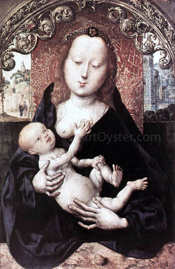  Master Bartholomew Altar Virgin and Child - Canvas Art Print