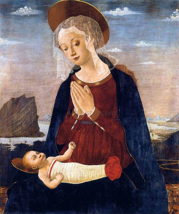  Alessio Baldovinetti Virgin and Child - Canvas Art Print