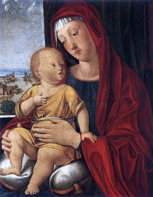 Alvise Vivarini Virgin and Child - Canvas Art Print