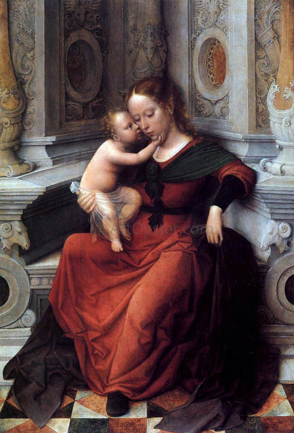  Adriaen Isenbrant Virgin and Child - Canvas Art Print