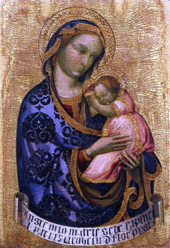  Jacobello Del Fiore Virgin and Child - Canvas Art Print