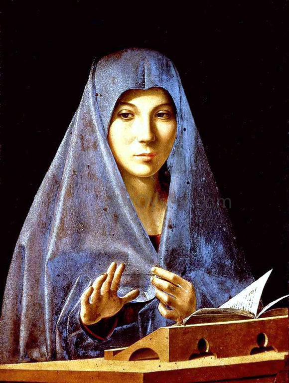  Antonello Da Messina Virgin Annunciate - Canvas Art Print