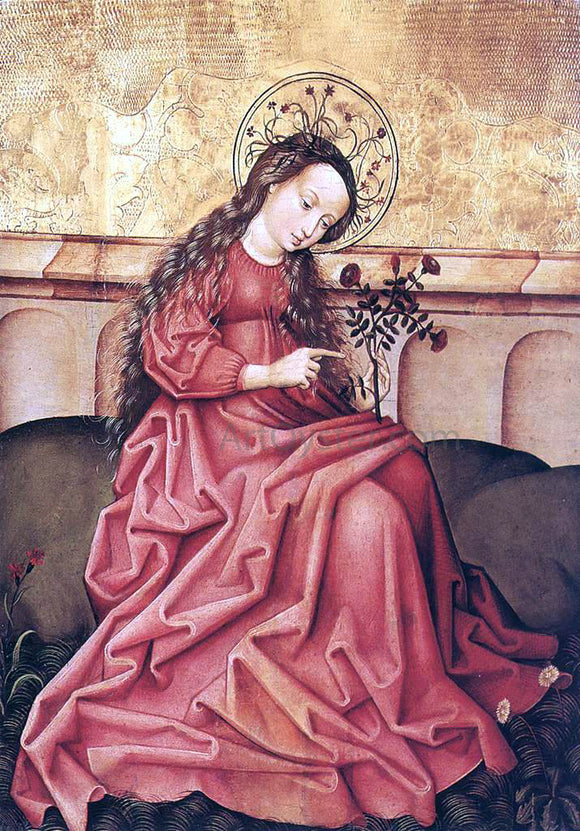  Unknown (2) Masters Virgin in the Garden - Canvas Art Print