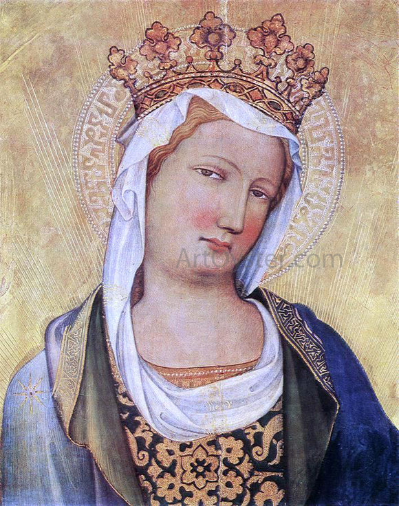  Master bambino Vispo Virgin Mary - Canvas Art Print