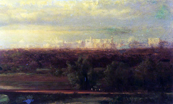  George Inness Visionary Landscape - Canvas Art Print