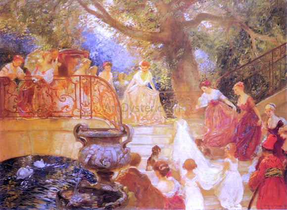  Gaston De Latouche Visit of the Princess Royal - Canvas Art Print