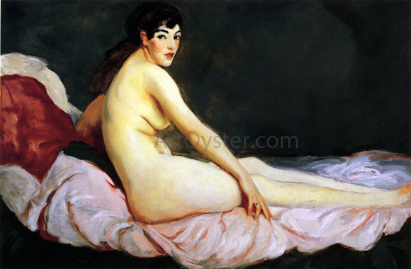  Robert Henri Viv Reclining (also known as Nude) - Canvas Art Print