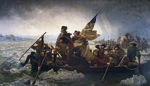  Emanuel Gottlieb Leutze Washington Crossing the Delaware - Canvas Art Print