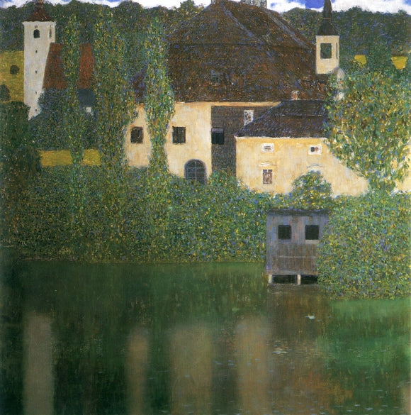  Gustav Klimt Water Castle - Canvas Art Print