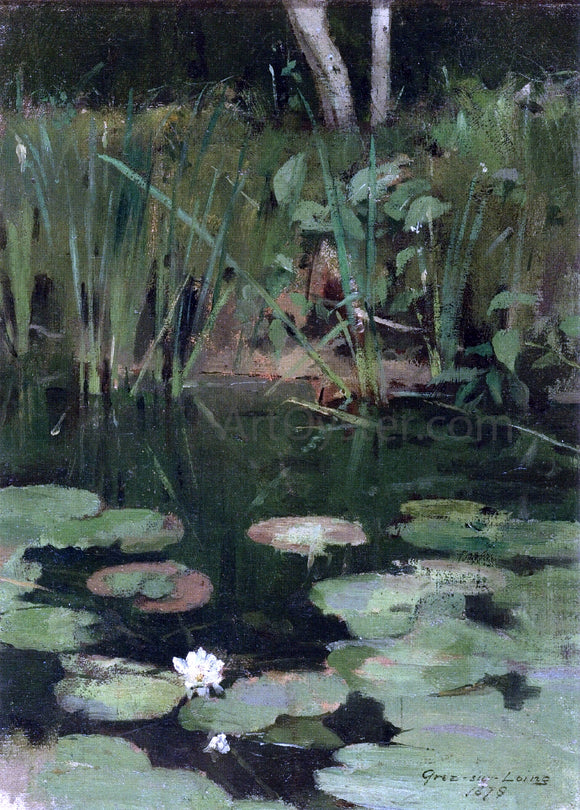  Theodore Robinson Water Lilies - Canvas Art Print