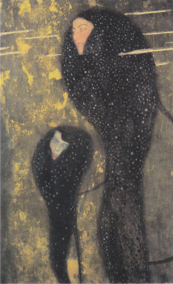  Gustav Klimt Water Nymphs Silverfish - Canvas Art Print