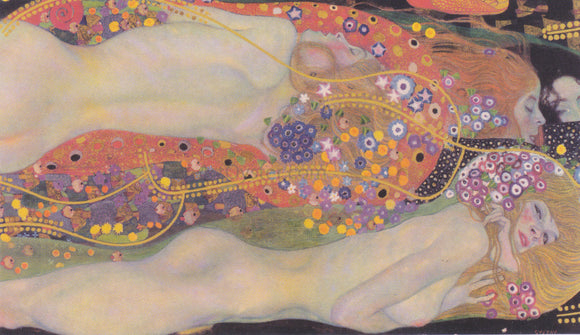  Gustav Klimt Watersnakes II - Canvas Art Print