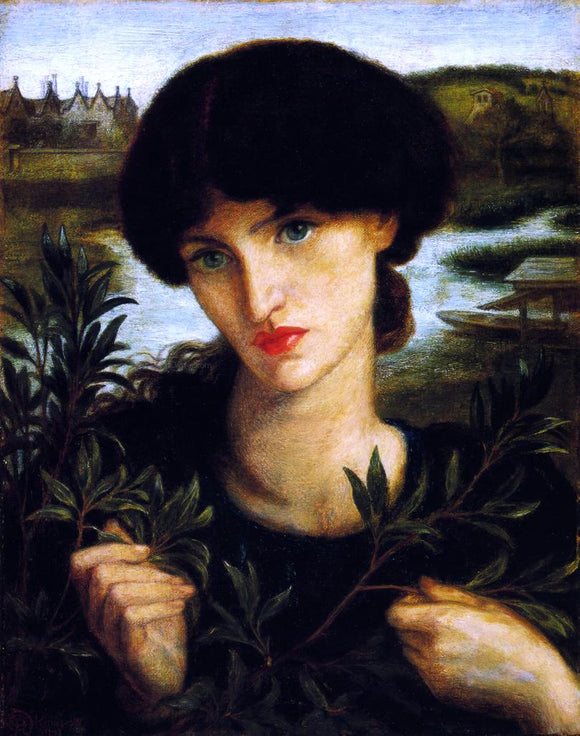  Dante Gabriel Rossetti Water Willow - Canvas Art Print
