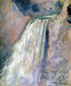  John Twachtman Waterfall, Yellowstone - Canvas Art Print