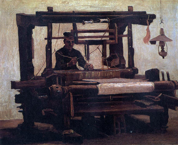  Vincent Van Gogh Weaver, seen from the Front - Canvas Art Print