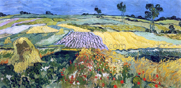  Vincent Van Gogh Wheatfields - Canvas Art Print