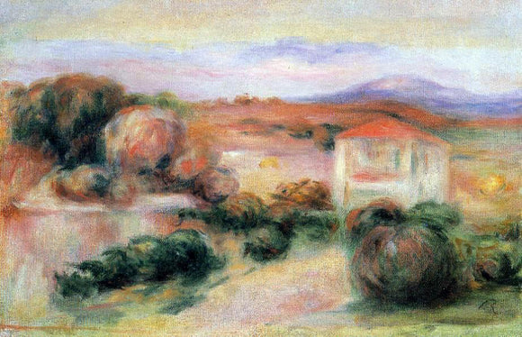  Pierre Auguste Renoir White Houses - Canvas Art Print