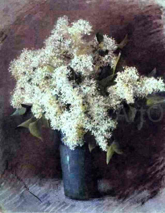  Isaac Ilich Levitan White Lilac - Canvas Art Print